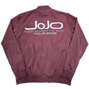 Joanna JoJo Levesque NGL Too Much To Say VIP 2025 Tour Jacket NGL Size Large